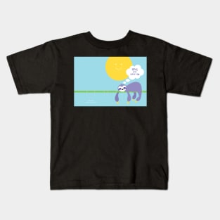 Ideas for later-ish sloth journal Kids T-Shirt